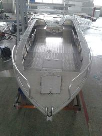 Çin 3.00mm V Type Aluminum Flat Bottom Boats For Fishing , CE Certification Tedarikçi